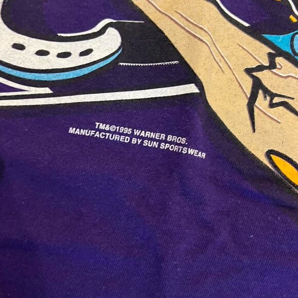 looney tunes taz sports tee 1995 - Picture 4 of 4